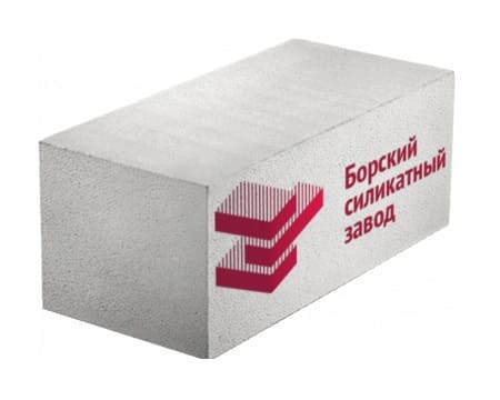 Блоки газобетонные стеновые D500 600х250х200 Борский силикатный завод