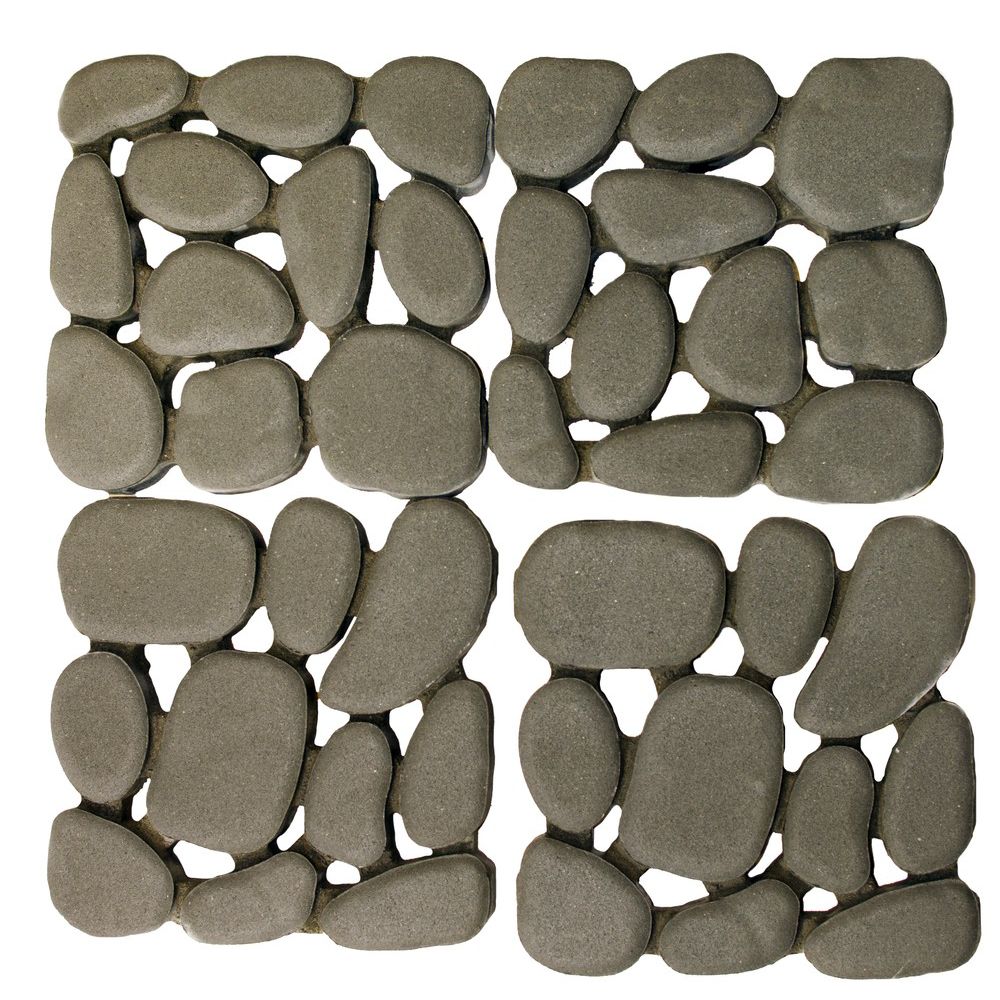 Тротуарная плитка BRAER II «Грин Галет» СЕРЫЙ